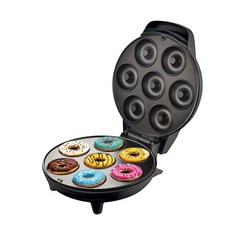 와플메이커 와플 아침 식사 도넛 전압 적용 220V, 5.Black - 110V - KR