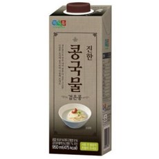 정식품 진한 콩국물 검은콩, 950ml, 24개