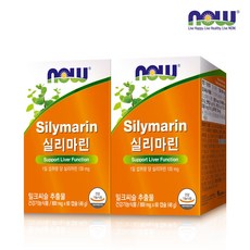 [한국공식총판] 나우푸드 실리마린 60캡슐 X 2개세트 (4개월분), 800 mg x 60캡슐 (48g) X 2