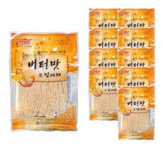 버터맛 오징어채, 32g, 10개