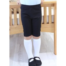 남아용 클래식 검정5부 반바지(상의 제외) 남아발레복