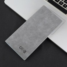 심플장지갑 남자지갑 롱 청년 소프트레더 신 초슬림 여행 비지갑