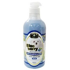 [에이치플러스몰] 뉴벨버드 블루베리 샴푸린스(백모전용) 750ml, 본상품선택, 1개