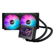 ASUS ROG RYUJIN III WB CPU Water BlockIntel LGA 1700 1200 115X AMD 소켓 AM4 AM5 아세텍 구리 냉판 블랙 178 마이크, ARGB Fans_240mm|Black - am4cpu