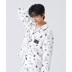 SPAO 스파오 [담곰이] 입으면 더 귀엽담곰 긴팔 잠옷(WHITE)_SPPPE23U04