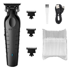 바디트리머 바디롤러 Kemei 남성용 전문 무선 이발기 km-2299 충전식 전기 트리머, 1개입, 1개