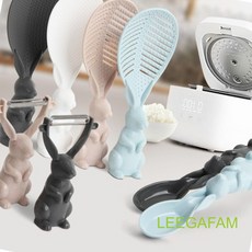 기구 칼 키친툴 밥주걱 채칼 유아어린이 깎기 수푼 조리도구세트 감자칼 주방용품 래빗, 1개, 래빗감자칼 핑크