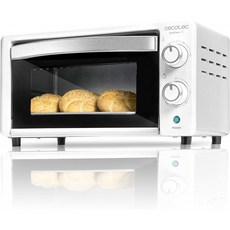 Cecotec Bake &amp; Toast 490 - 테이블 오븐 10리터 용량 1000W 최대 230oC 및 최대 60분까지의 시간, 단일옵션