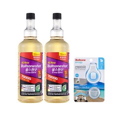 불스원 불스원샷 70000 2개입 500ml 휘발유 + 폴라프레쉬 선바이저 사은품, 2개, 휘발유 500ml