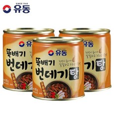 유동 뚝배기 번데기탕 구수한맛, 280g, 3개