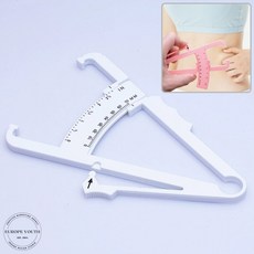 뱃살 두께 측정기 팔뚝살 집게 측정기, 베이지, 1개, 베이지