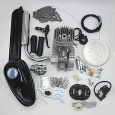 80cc 2 스트로크 오토바이 자전거 가스 엔진 모터 키트 DIY mtb mountian bike road Bicycle 용 저소음 저 진동 사용, 1세트