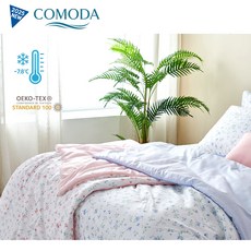 [COMODA] 아리아 아이스쿨 냉감이불 플라워 여름이불 쿨링