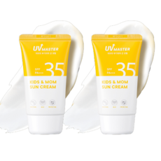 토니모리 2개 유브이 마스터 키즈 앤 맘 선크림, 2세트, 45ml