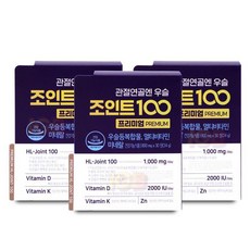 [에이치엘사이언스] 에이치엘사이언스 관절연골엔 우슬조인트100 프리미엄 800mg X 30정 3통, 선택옵션, 기본