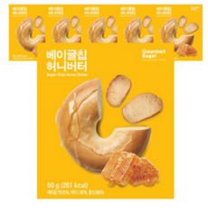 고메베이글 베이글칩 허니버터, 60g, 6개