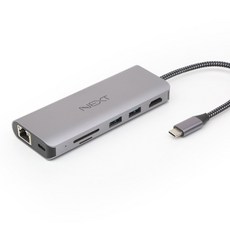 넥스트 이지넷유비쿼터스 Type C to HDMI 멀티리더