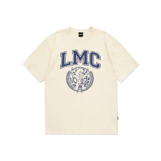 LMC OVERDYED COLLEGE BEAR TEE 반팔티셔츠 cream 매장정품