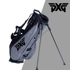 [당일배송] PXG 골프백 경량 카모 캐리 스탠드 캐디백 가방, 그레이