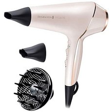 Remington 지성용샴푸 향기좋은 정수리냄새 미용실샴푸 독일배송 Remington 이온 헤어 드라이어 PROluxe AC9140 2400 와트 OPTIheat 기술 스타일링 노즐 2 개 디퓨저 로즈 골드-81948, 단일옵션, 02.02. 헤어.