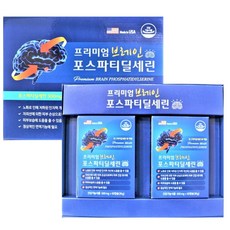 마켓유럽프리미엄 브레인 포스파티딜세린 300mg 플러스 아연 600mg x 60캡슐 2개[DMM]
