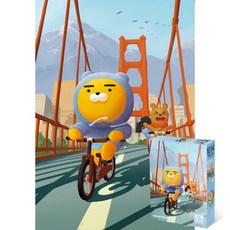 퍼즐피플 카카오프렌즈 직소퍼즐 모음, 달려 라이언 1014피스, 1014p