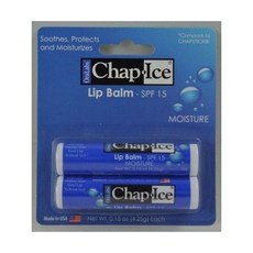 Chap 아이스 모이스처라이저 휴멕탄테 립밤 SPF 15