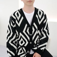 남성카라가디건