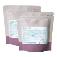스위트페이지 밀크스노우 파우더 1kg 2개세트, 1개입, 2개