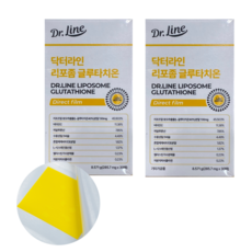 닥터라인 고순도 글루타치온 285mgX30매 2box 리포좀글루타치온 구강용해 글루타치온필름