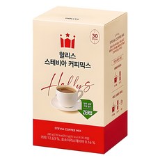 할리스 스테비아 커피믹스, 9.5g, 30개입, 1개 30개입, 9.5g, 1개