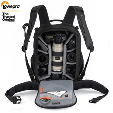 정품 Lowepro Flipside 400 AW F400 II 카메라 사진 가방 배낭 디지털 SLR + 모든 날씨 커버 도매, 단일(A1), 1개(A1), black(A1)