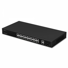 ipTIME PoE24004 [스위칭허브/24포트/1000Mbps/PoE+/랙마운트가능]