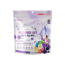 아로하 퍼퓸 고농축 캡슐세제 세탁세제 6in1 올인원 (일반드럼겸용)
