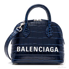 [BALENCIAGA] 발렌시아가 빌 VILLE XXS 크로커다일 토트크로스백 550646-1LR23-4691
