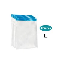 여행용 압축 가방 롤업 여행 공간 절약 수하물 유람선 필수품, 없음, 2) 4Pack L