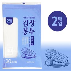 감동 김장봉투(특대2매입) 20포기 김치포장 김장비닐, 1개