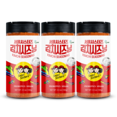 서울시스터즈 김치시즈닝 치킨 닭가슴살 스테이크 바베큐 타코 삼겹살, 3개, 100g