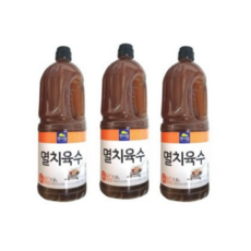 면사랑 멸치육수, 1.8L, 3개