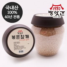 푸드덕 40년 전통 국산 통깨 100% 볶은 참깨 500g 당일제조, 1병