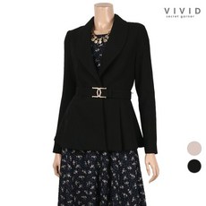 비비드 시크릿가너VIVID 클래식 숄카라 봄가을 벨트정장자켓1597400