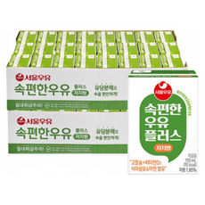 속편한 저지방 우유 플러스, 190ml, 480개