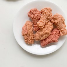 치킨 ﻿닭다리(봉) & 닭날개(윙)캔들 비누 석고방향제 몰드 2구, 닭다리 (봉)