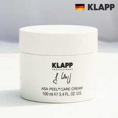 [단품]독일직수입 클랍 아사필 케어 크림 전문가용 100ml, 없음