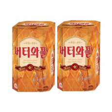 크라운 버터와플, 135g, 2개