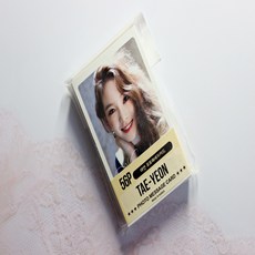 소녀시대 태연 개인 굿즈 56장 포토 메세지