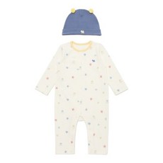 (백화점 상품) [블루독베이비8] FW24 라인스타골지세트우주복 HJ (44C7004111) (BLUEDOG BABY 유아 출산 백일 선물 도트 774996