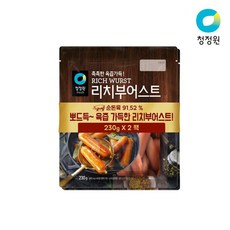 청정원 리치부어스트 230g*2 F2 x5개, 460g, 5개