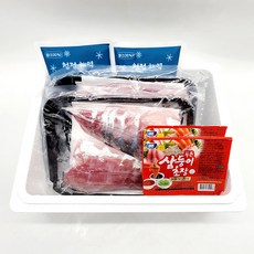 겨울방어 자연산 방어회 필렛 당일조업, 1세트, 소방어(1~2kg급) 필렛 500g + 초장