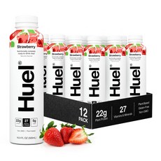 Huel 솔티드 캐러멜 식사대용 음료 고단백 저당 비건 500ml 12팩, 12개